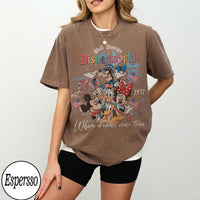 Comfort Colors Disneyworld Est 1971 Patriotic Mickey Friends — Bella+Canvas Tee fan art by Snagva (5)