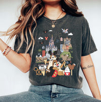 Chip and Dale Disneyland Snack — Gildan Sweatshirt fan art by Snagva (4)