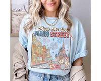 Meet Me On Main Street — Comfort Colors Tee fan art by Snagva (2)
