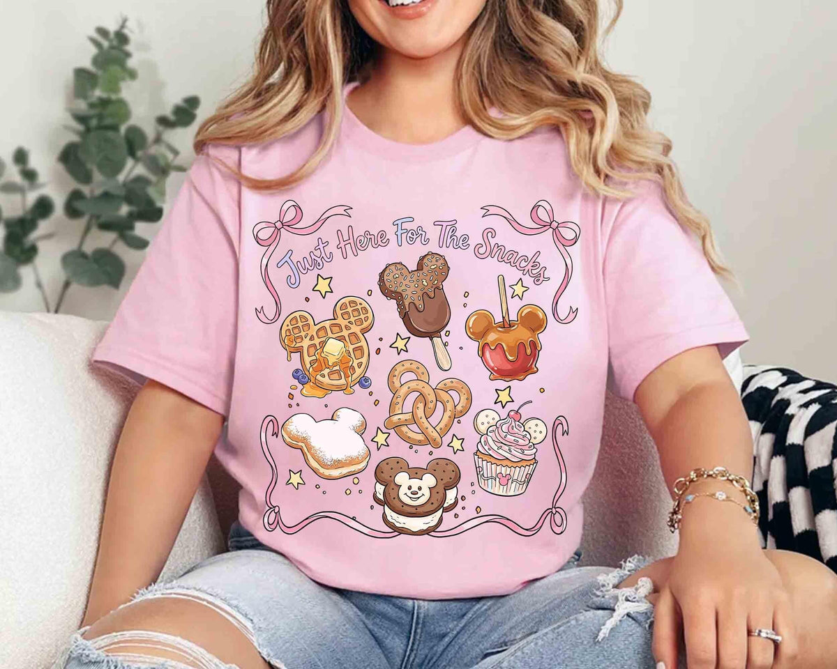 Cute Mickey Mouse Treats Coquette Bow — Gildan Hoodie fan art by Snagva (5)