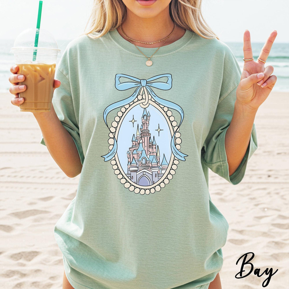 Comfort Color® Disney Magical Castle — Bella+Canvas Tee fan art by Snagva (5)