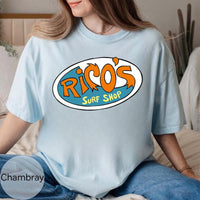 Comfort Colors Hannah Montana Rico's Surf Shop — Gildan Sweatshirt fan art by Snagva (4)
