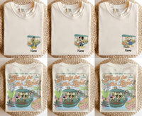 Living With The Land Epcot Ride — Bella+Canvas Tee fan art by Snagva
