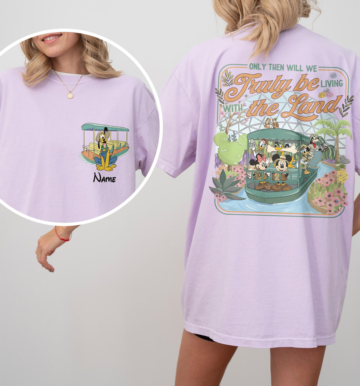 Living With The Land Epcot Ride — Comfort Colors Tee fan art by Snagva (3)