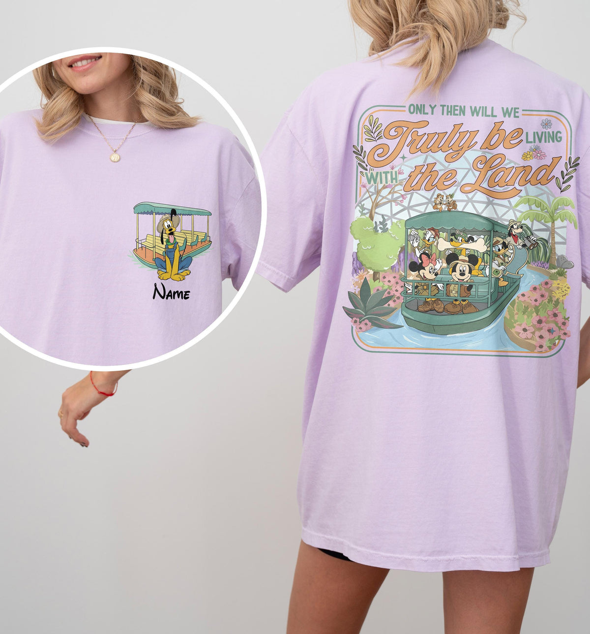 Living With The Land Epcot Ride — Gildan Sweatshirt fan art by Snagva (3)