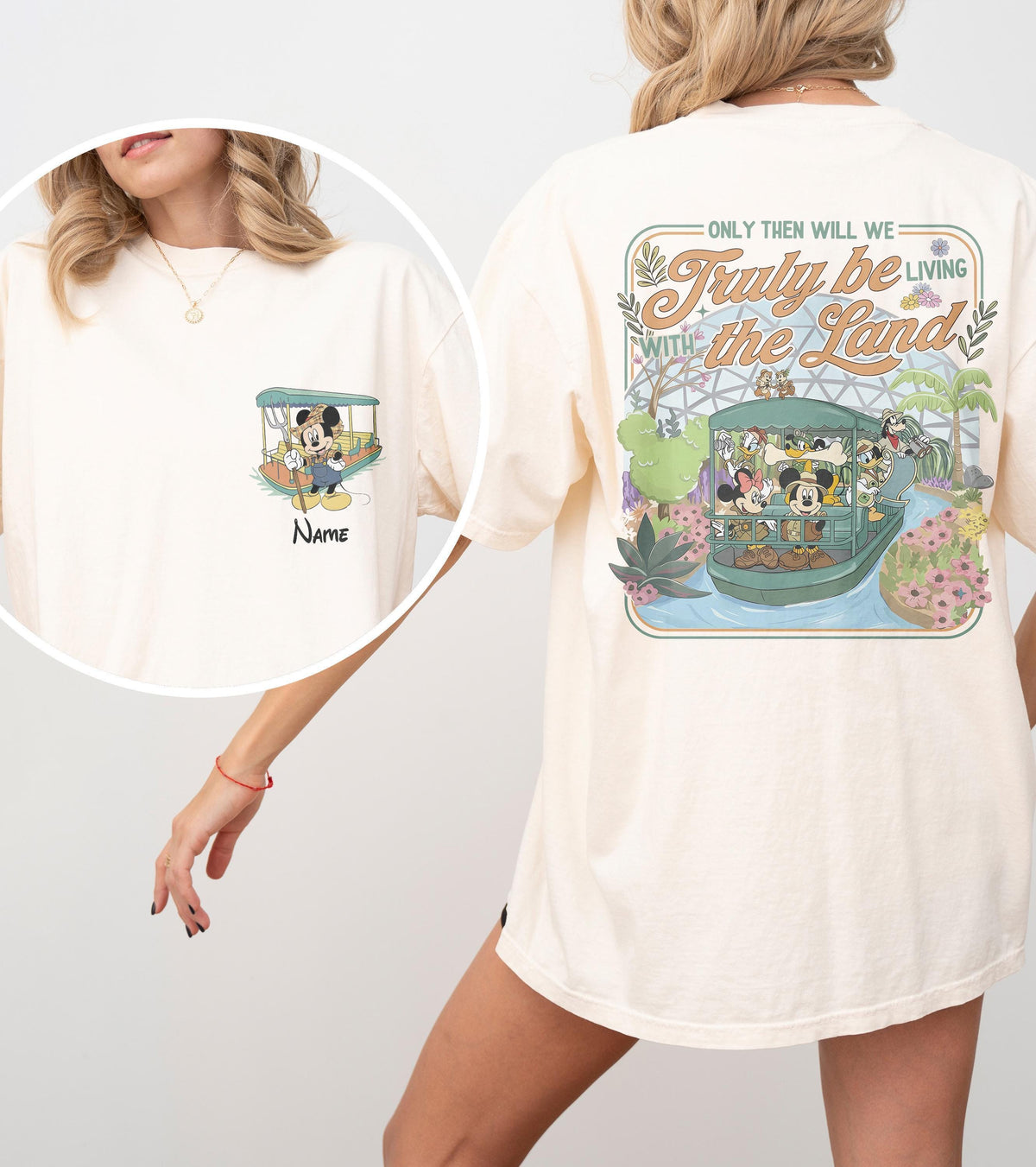 Living With The Land Epcot Ride — Bella+Canvas Tee fan art by Snagva (4)