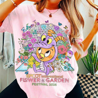 Epcot Flower Garden Festival 2026 — Gildan Sweatshirt fan art by Snagva (5)