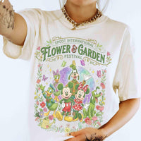 Disney Epcot International Flower and Garden Festival 2026 — Bella+Canvas Tee fan art by Snagva (2)