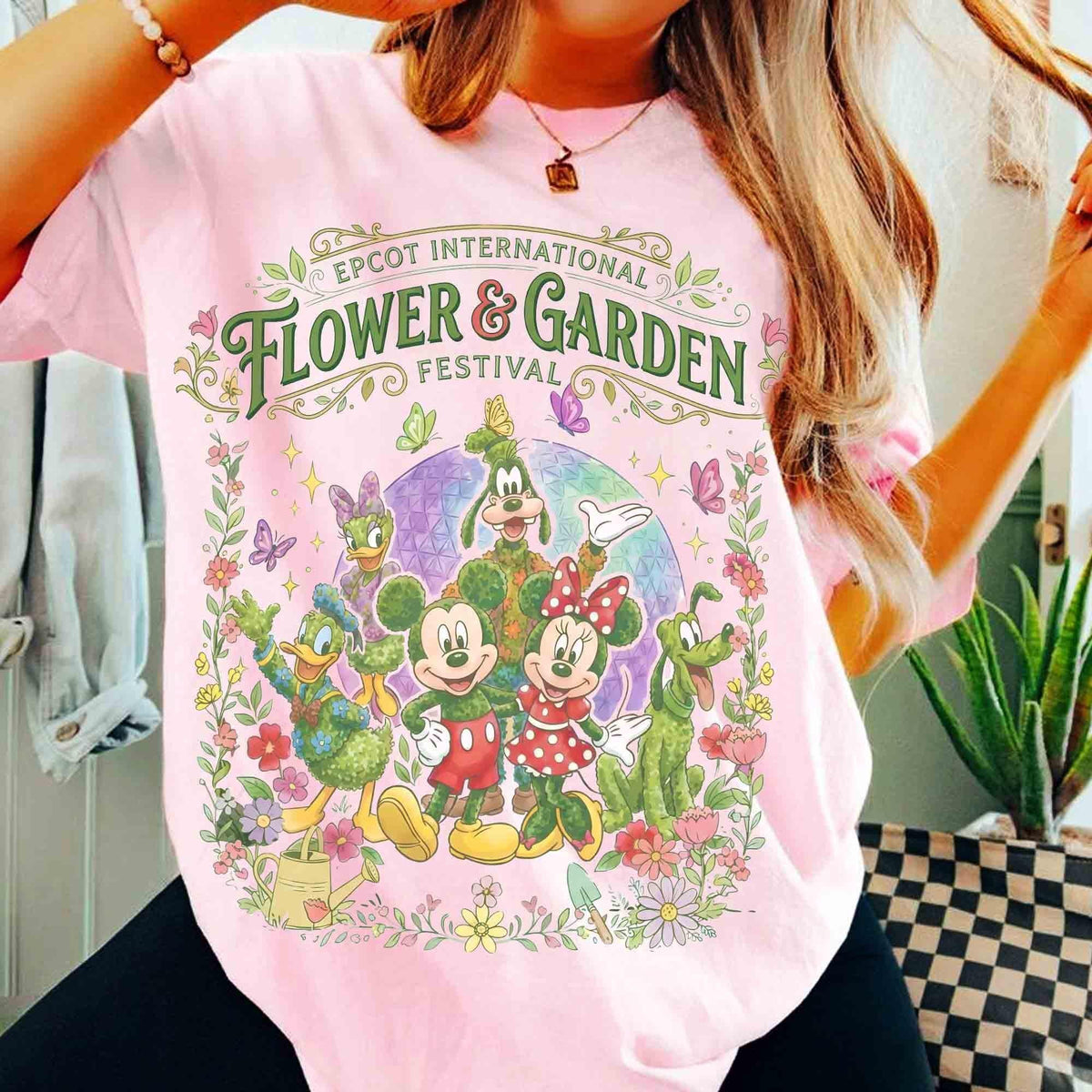 Disney Epcot International Flower and Garden Festival 2026 — Bella+Canvas Tee fan art by Snagva (3)