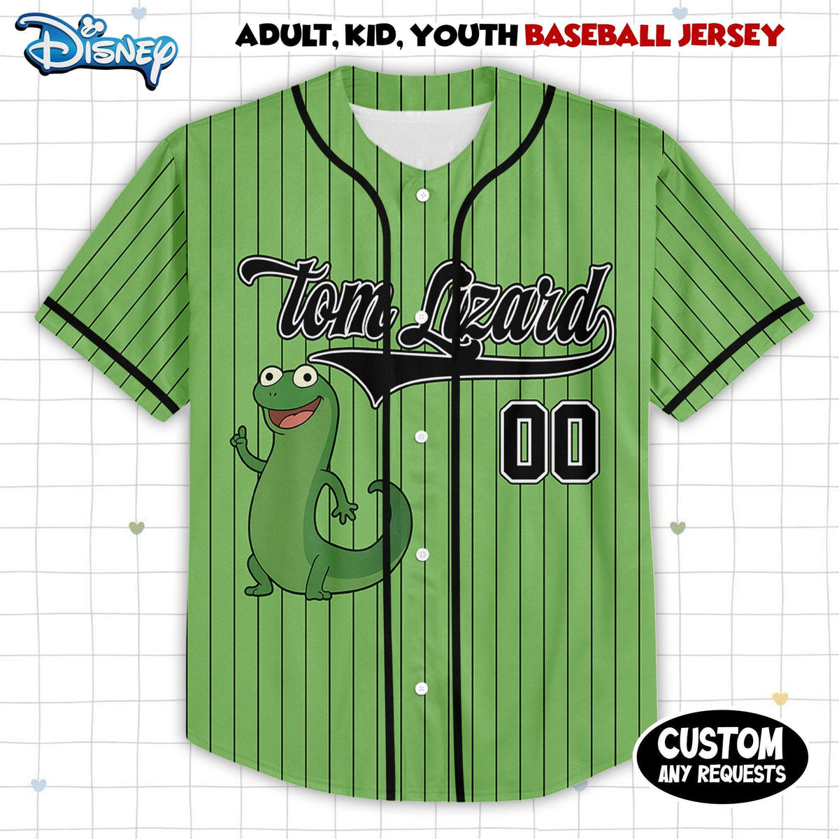 Custom Disney Pixar Movie Hoppers Tom Lizard Simple — Gildan Sweatshirt fan art by Snagva (3)