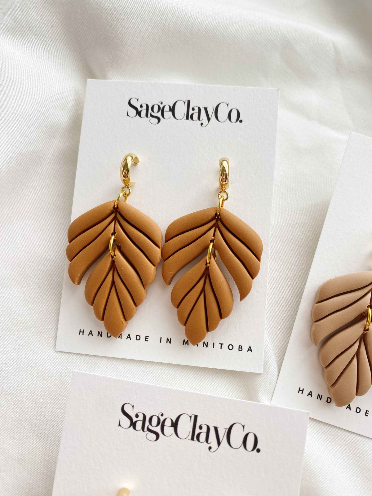 Gianna | Desert Sands Collection | Handmade Polymer Clay Earrings