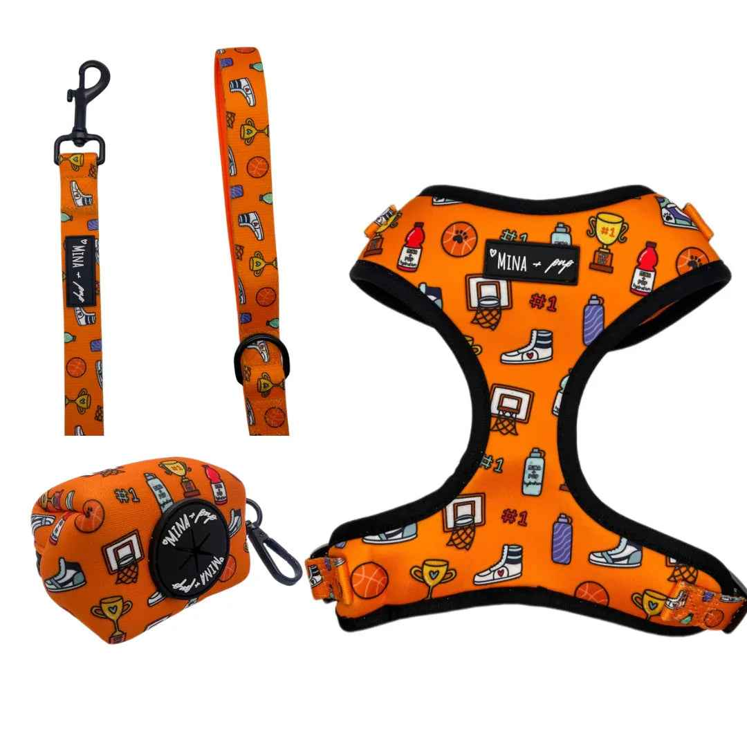 GOT GAME? Basketball ADJUSTABLE DOG AND CAT HARNESS