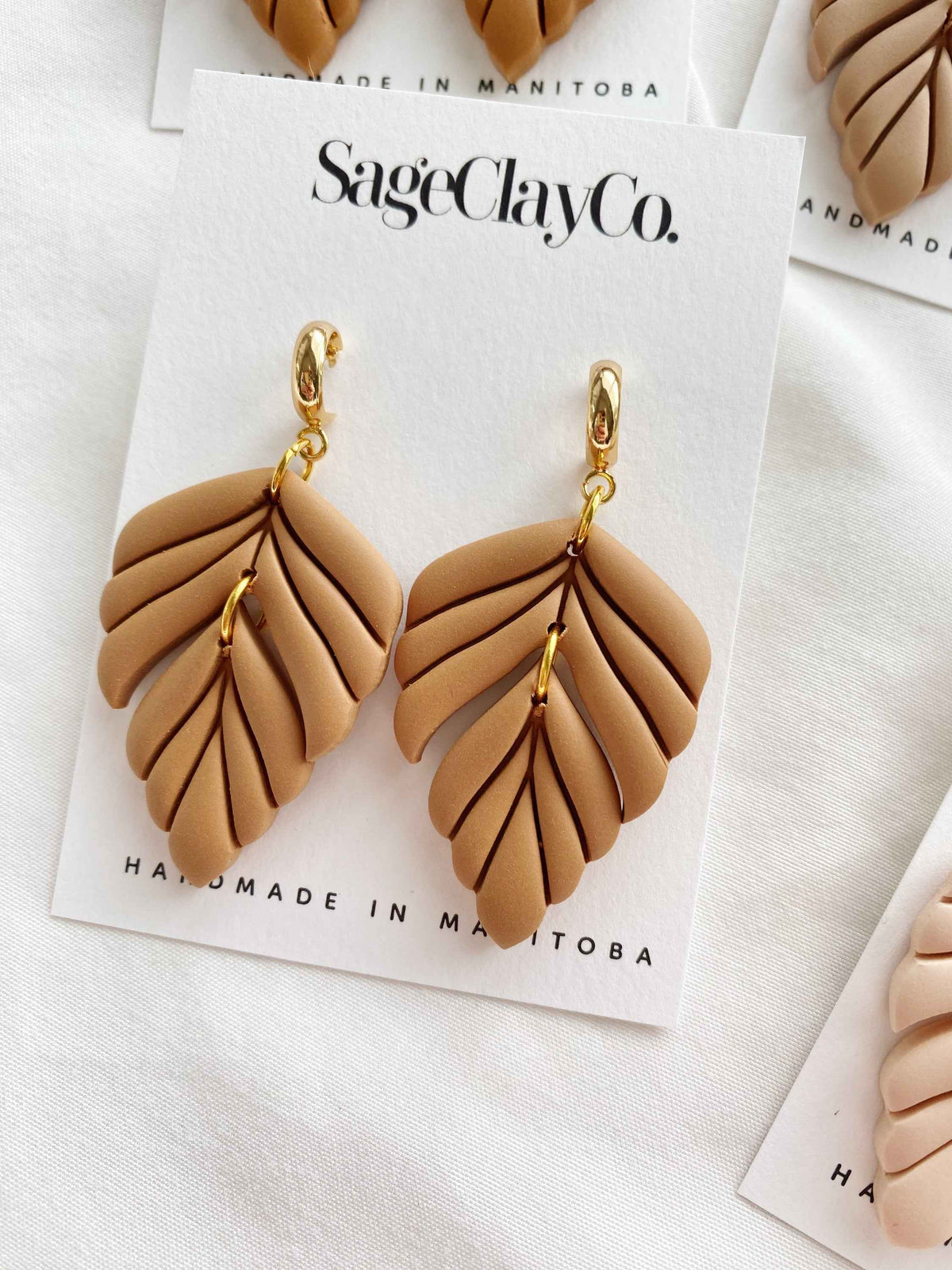 Gianna | Desert Sands Collection | Handmade Polymer Clay Earrings