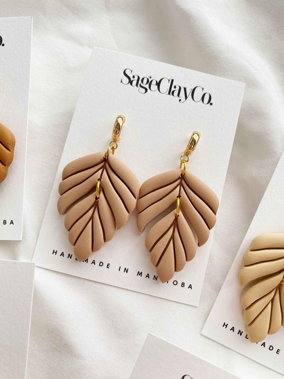 Gianna | Desert Sands Collection | Handmade Polymer Clay Earrings