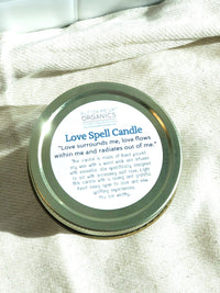 Love Spell / Intention Candle/ Ritual Candle / Love and Light / Rose - Snagva