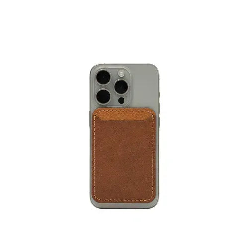 Leather Wallet compatible with MagSafe - Two colors - Snagva