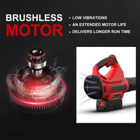 40V 17'' Cordless Lawn Mower & 40V Leaf Blower Combo Kit MB2480C product image for Snagva.