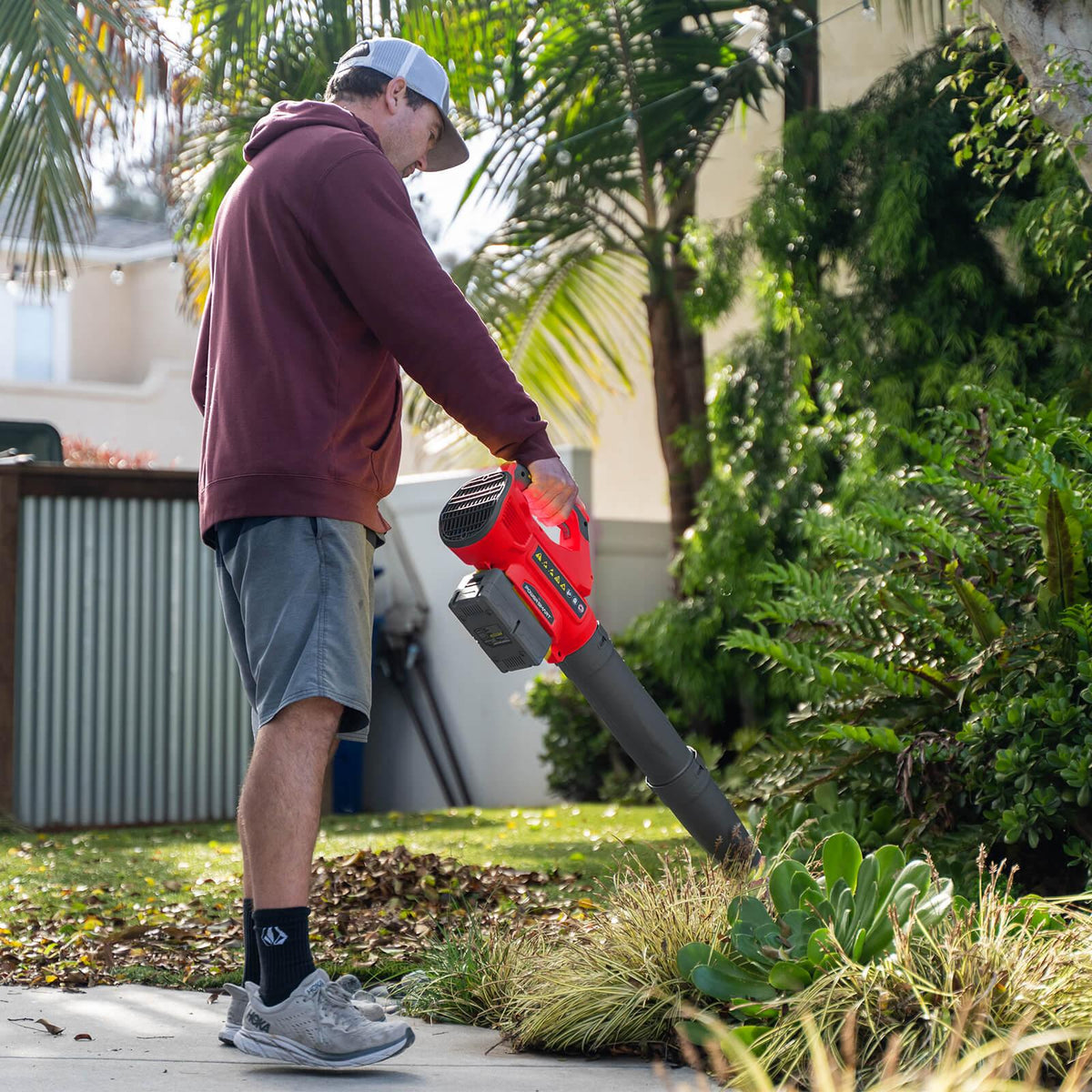 40V 17'' Cordless Lawn Mower & 40V Leaf Blower Combo Kit MB2480C product image for Snagva.
