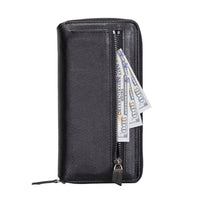 Detachable Leather Zipper Wallet Cases for Apple iPhone 13 Series - Snagva