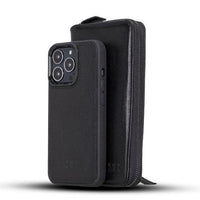 Detachable Leather Zipper Wallet Cases for Apple iPhone 13 Series - Snagva