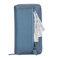Detachable Leather Zipper Wallet Cases for Apple iPhone 13 Series - Snagva