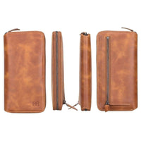 Detachable Leather Zipper Wallet Cases for Apple iPhone 13 Series - Snagva