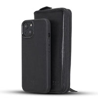 Detachable Leather Zipper Wallet Cases for Apple iPhone 13 Series - Snagva