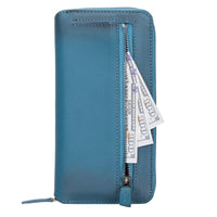 Detachable Leather Zipper Wallet Cases for Apple iPhone 13 Series - Snagva