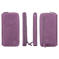 Detachable Leather Zipper Wallet Cases for Apple iPhone 13 Series - Snagva