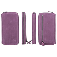Detachable Leather Zipper Wallet Cases for Apple iPhone 13 Series - Snagva