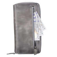 Detachable Leather Zipper Wallet Cases for Apple iPhone 13 Series - Snagva
