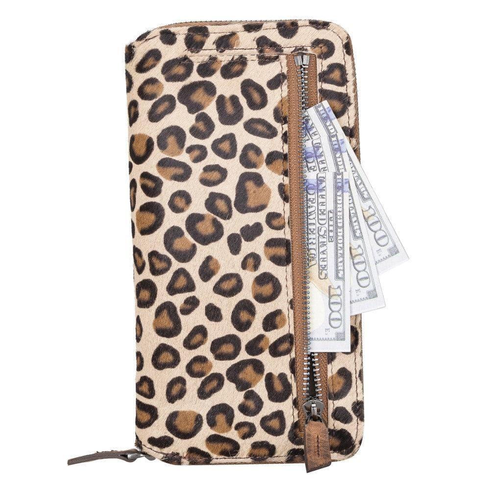 Detachable Leather Zipper Wallet Cases for Apple iPhone 13 Series - Snagva