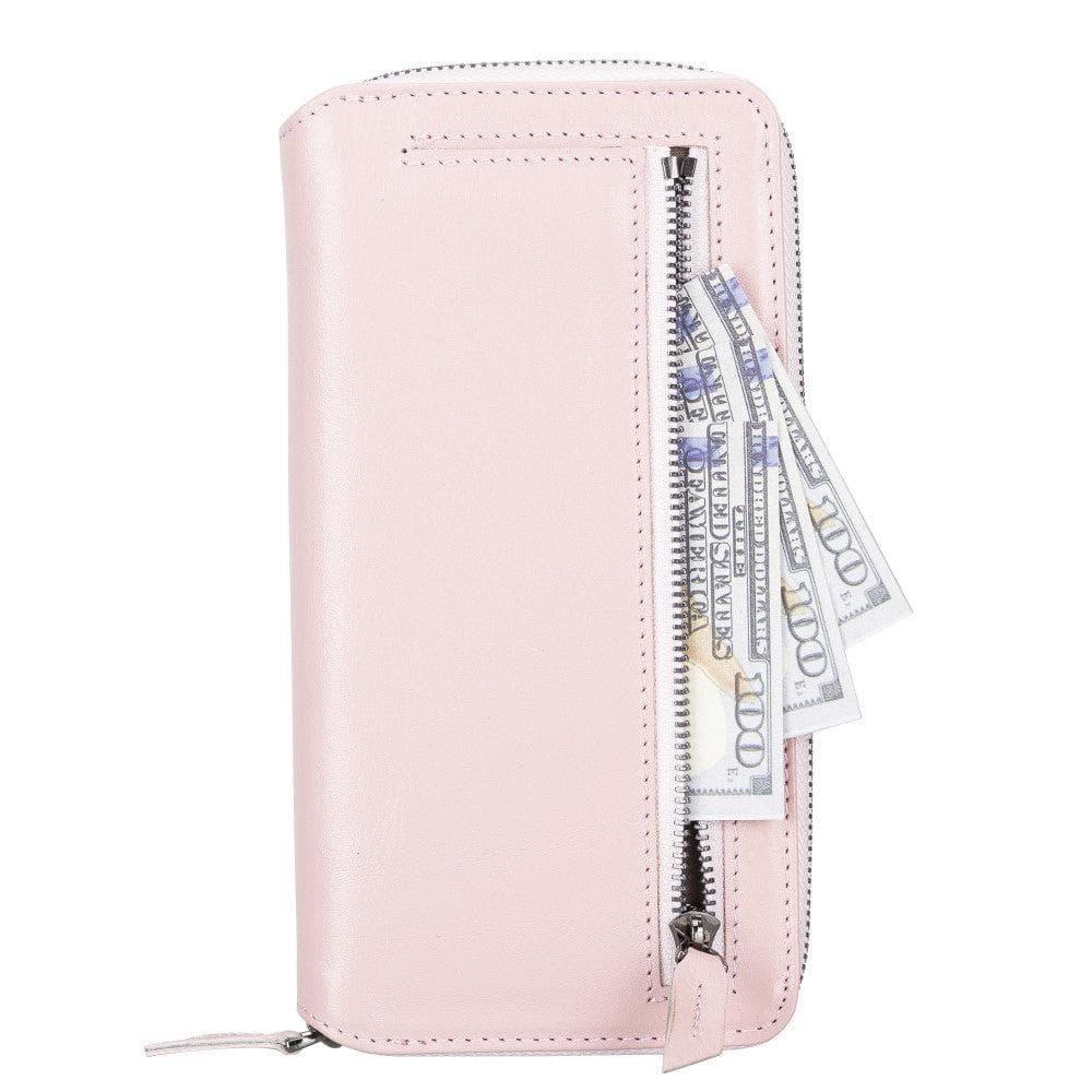 Detachable Leather Zipper Wallet Cases for Apple iPhone 13 Series - Snagva