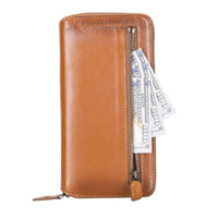 Detachable Leather Zipper Wallet Cases for Apple iPhone 13 Series - Snagva