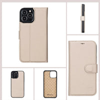 Apple iPhone 13 Series Colorful Detachable Leather Wallet Case - MW - Snagva
