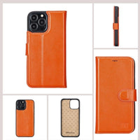 Apple iPhone 13 Series Colorful Detachable Leather Wallet Case - MW - Snagva