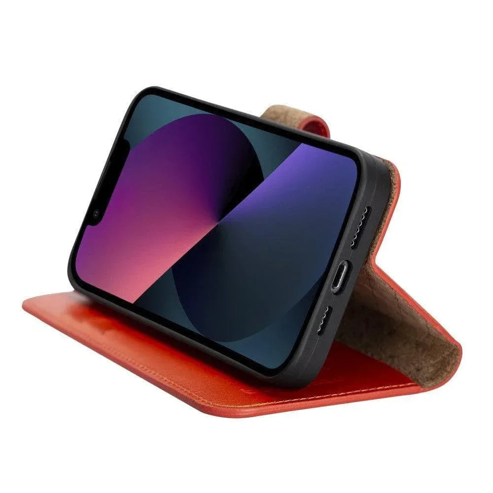 Apple iPhone 13 Series Colorful Detachable Leather Wallet Case - MW - Snagva