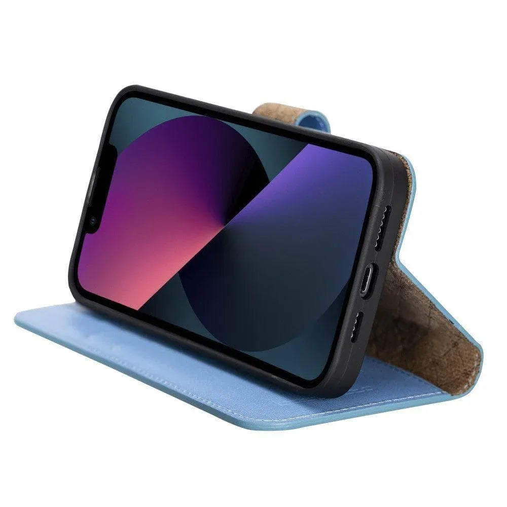 Apple iPhone 13 Series Colorful Detachable Leather Wallet Case - MW - Snagva