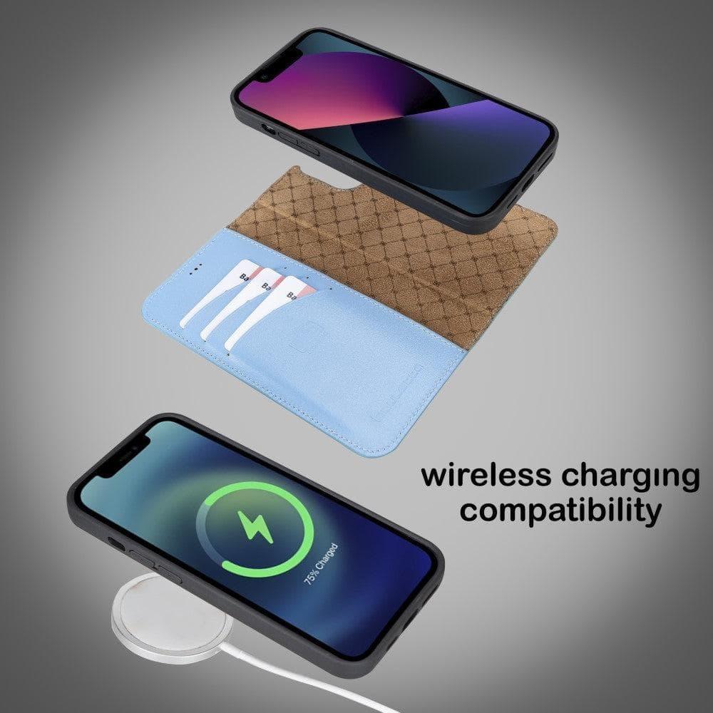 Apple iPhone 13 Series Colorful Detachable Leather Wallet Case - MW - Snagva