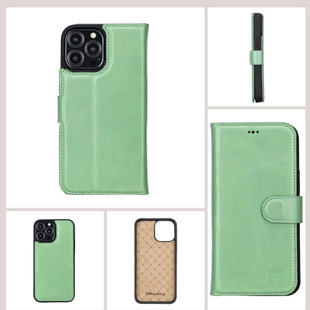 Apple iPhone 13 Series Colorful Detachable Leather Wallet Case - MW - Snagva
