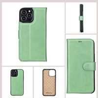 Apple iPhone 13 Series Colorful Detachable Leather Wallet Case - MW - Snagva