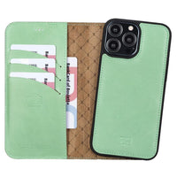 Apple iPhone 13 Series Colorful Detachable Leather Wallet Case - MW - Snagva