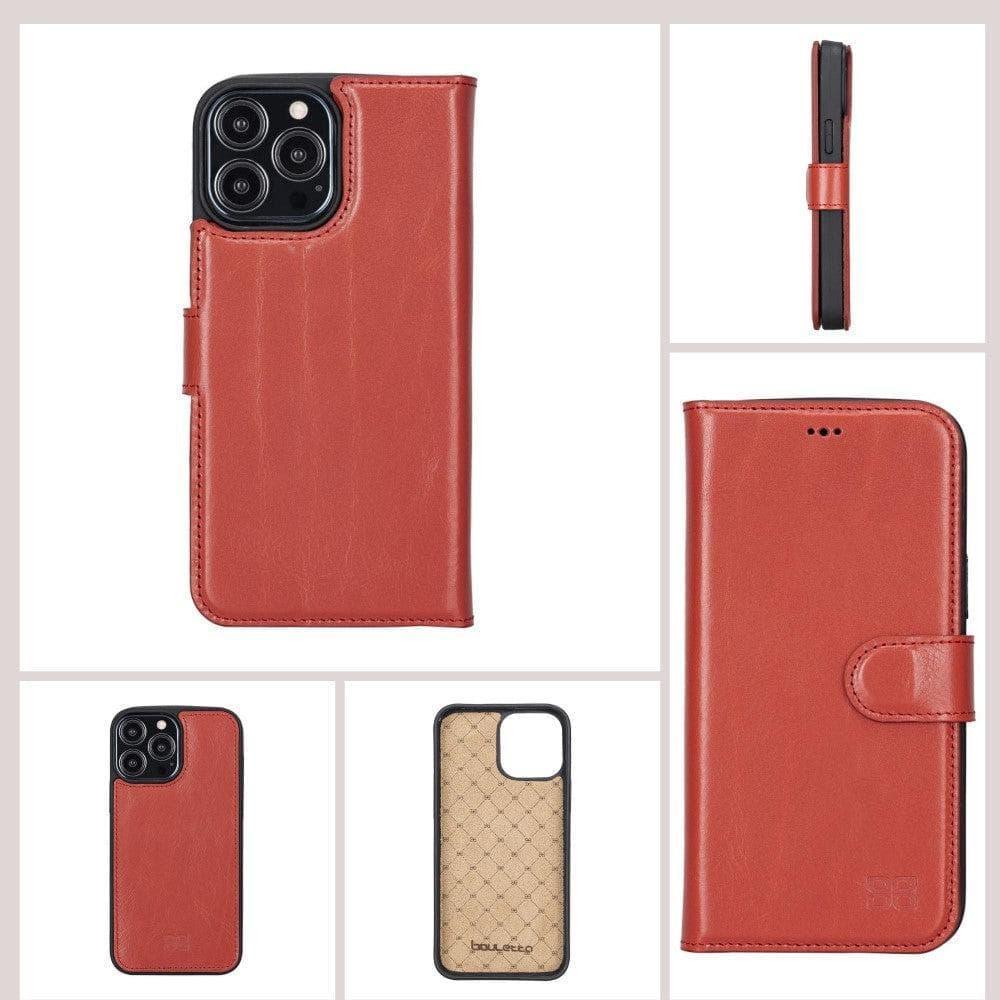Apple iPhone 13 Series Colorful Detachable Leather Wallet Case - MW - Snagva