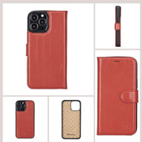 Apple iPhone 13 Series Colorful Detachable Leather Wallet Case - MW - Snagva