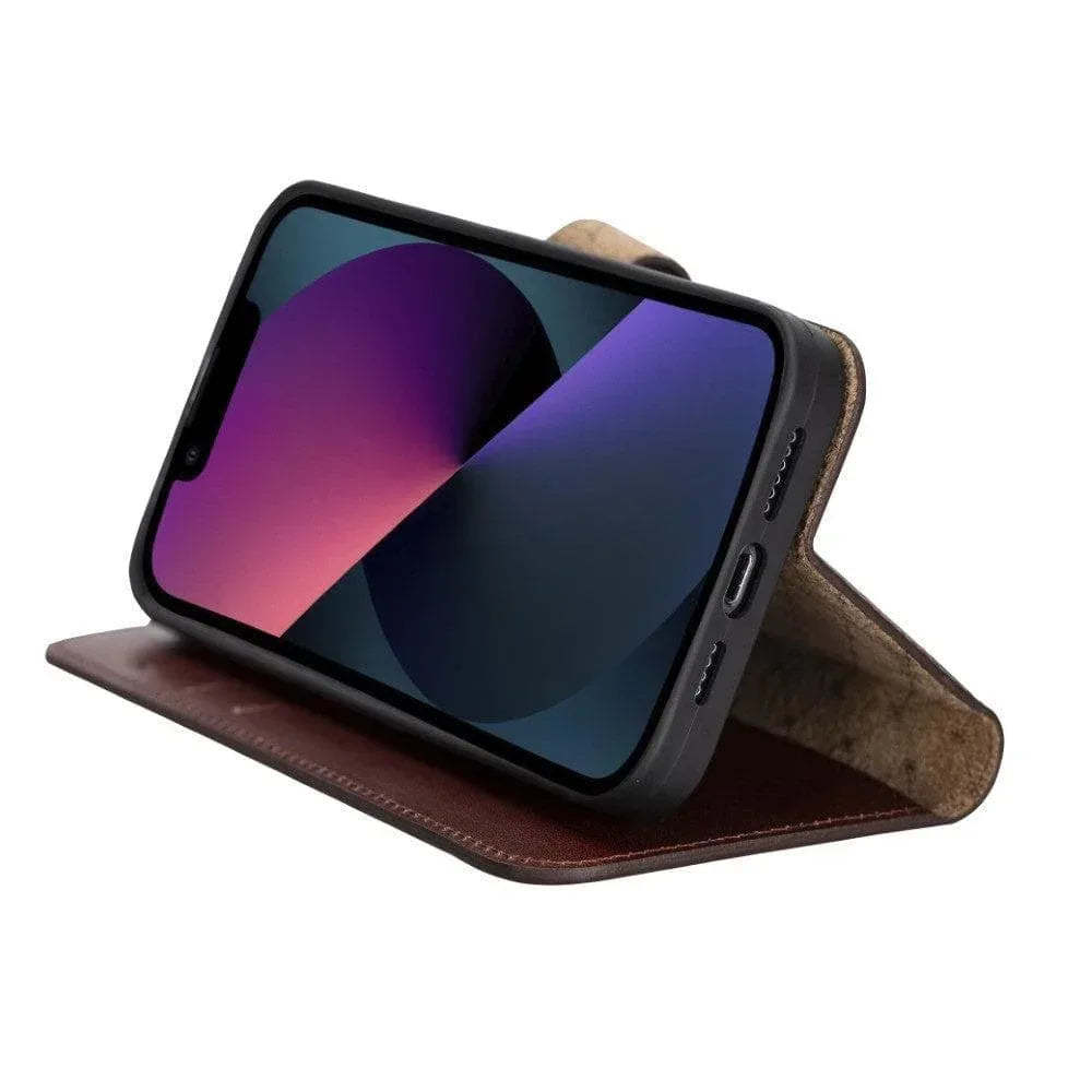 Apple iPhone 13 Series Colorful Detachable Leather Wallet Case - MW - Snagva