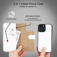 Apple iPhone 13 Series Colorful Detachable Leather Wallet Case - MW - Snagva