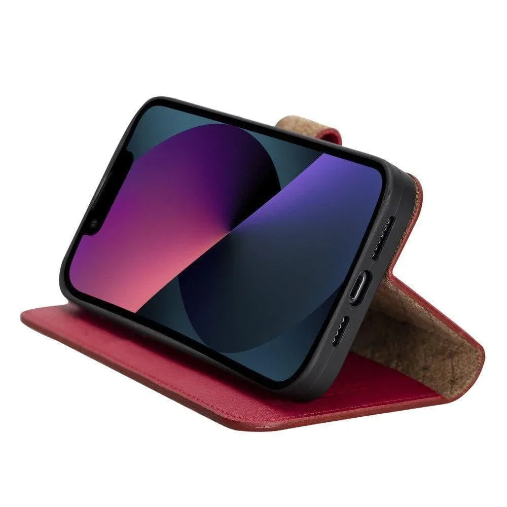 Apple iPhone 13 Series Colorful Detachable Leather Wallet Case - MW - Snagva