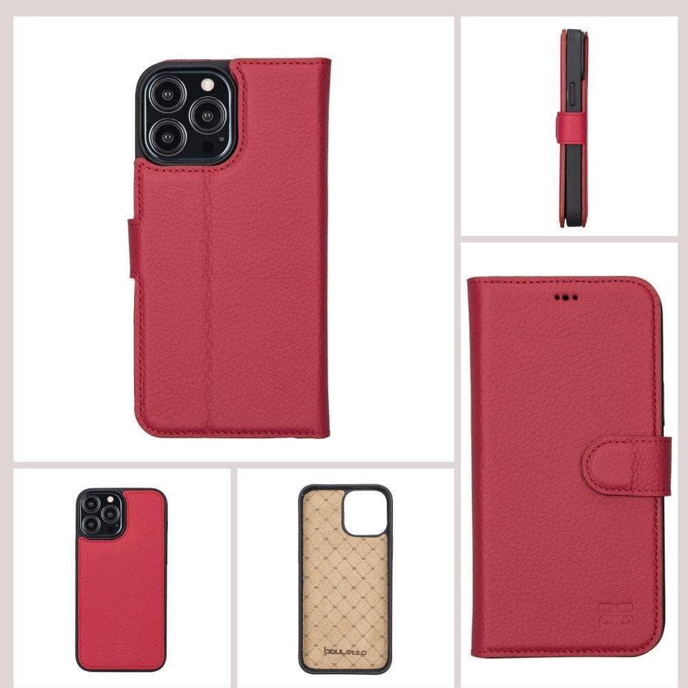 Apple iPhone 13 Series Colorful Detachable Leather Wallet Case - MW - Snagva
