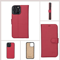 Apple iPhone 13 Series Colorful Detachable Leather Wallet Case - MW - Snagva