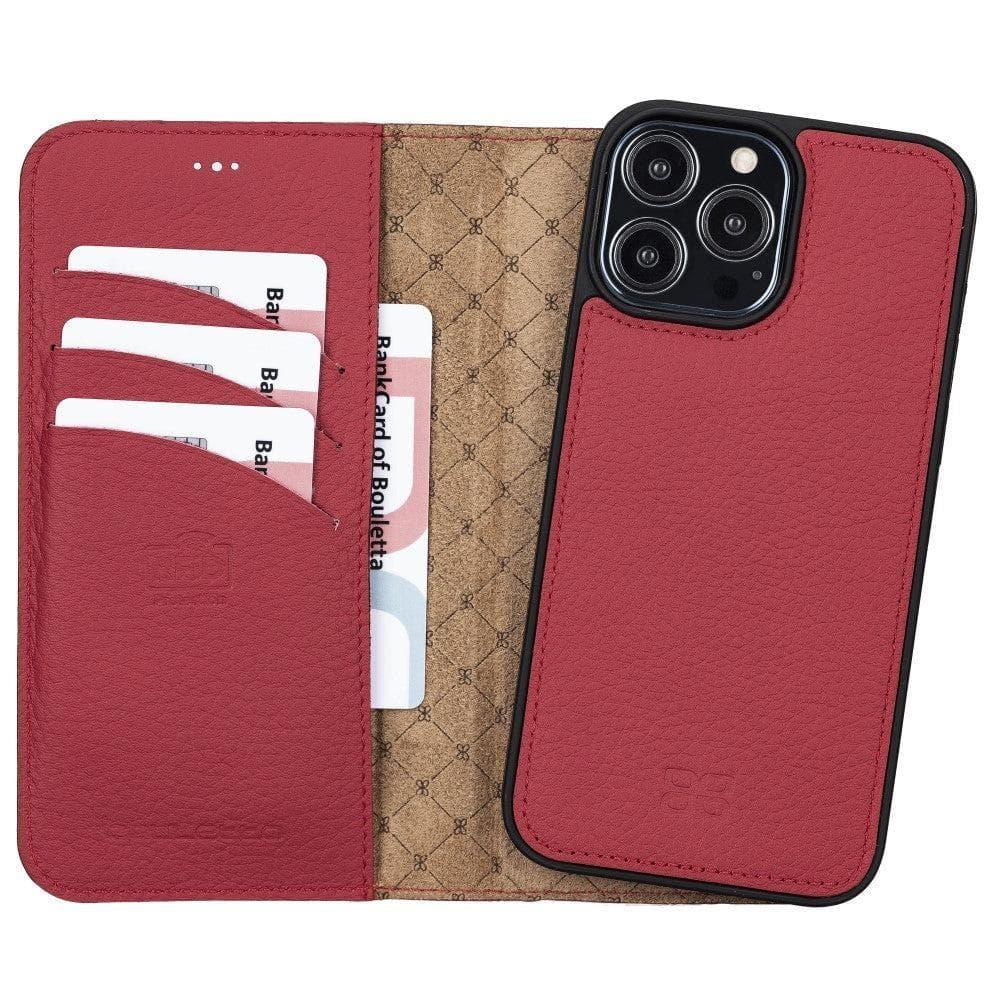 Apple iPhone 13 Series Colorful Detachable Leather Wallet Case - MW - Snagva